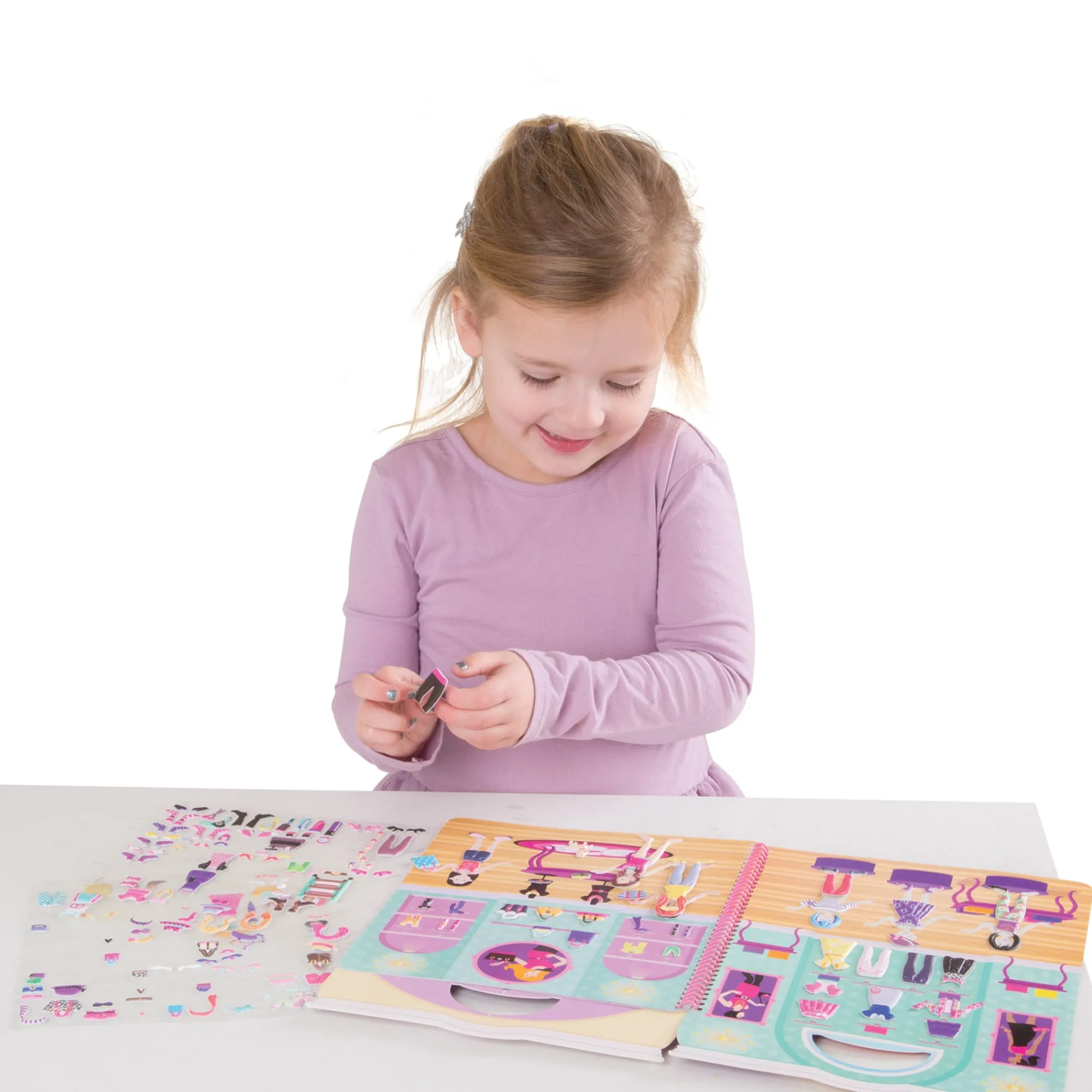 Puffy Sticker Activity Book - Day of Glamour>Melissa & Doug Sale