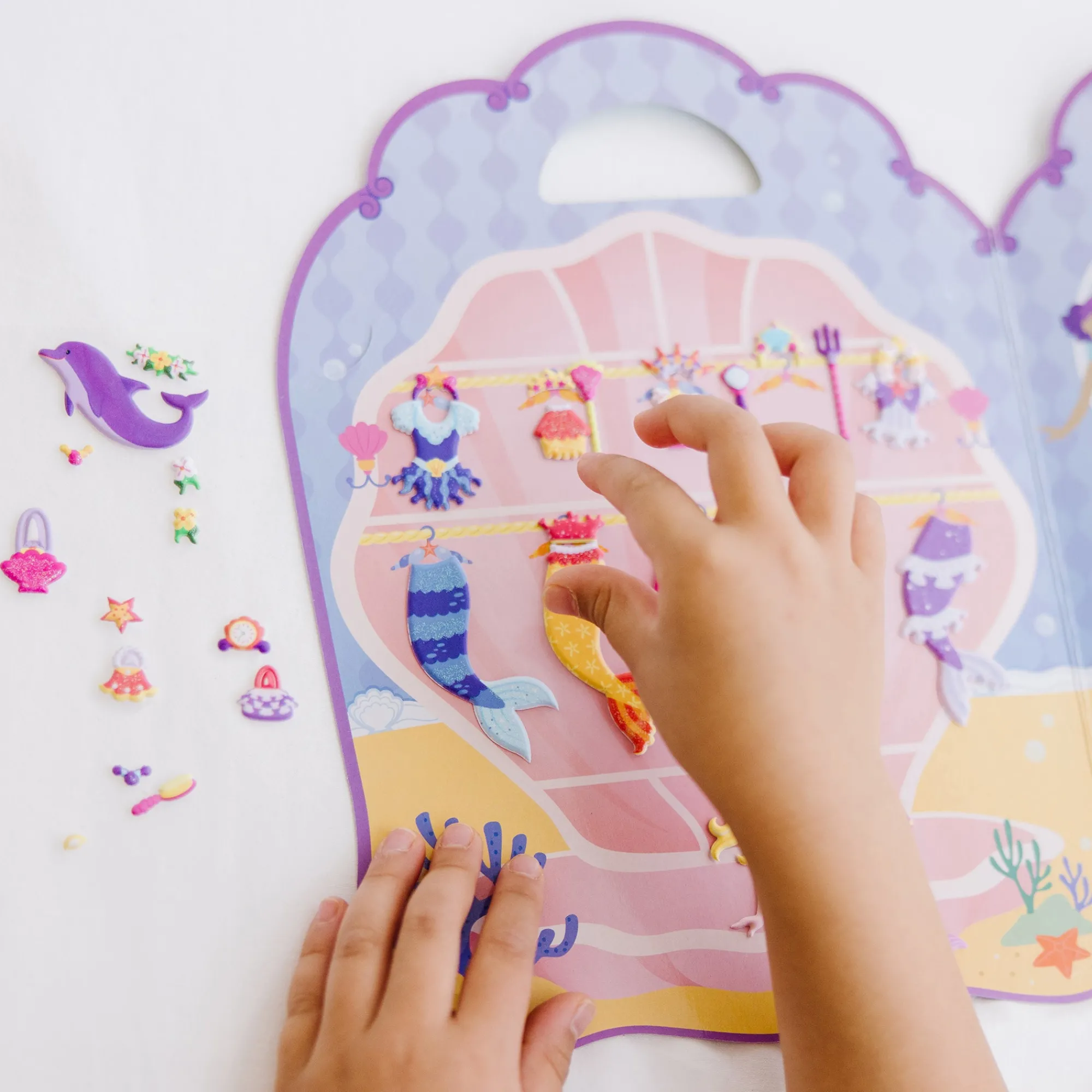 Puffy Sticker Play Set - Mermaid>Melissa & Doug Hot