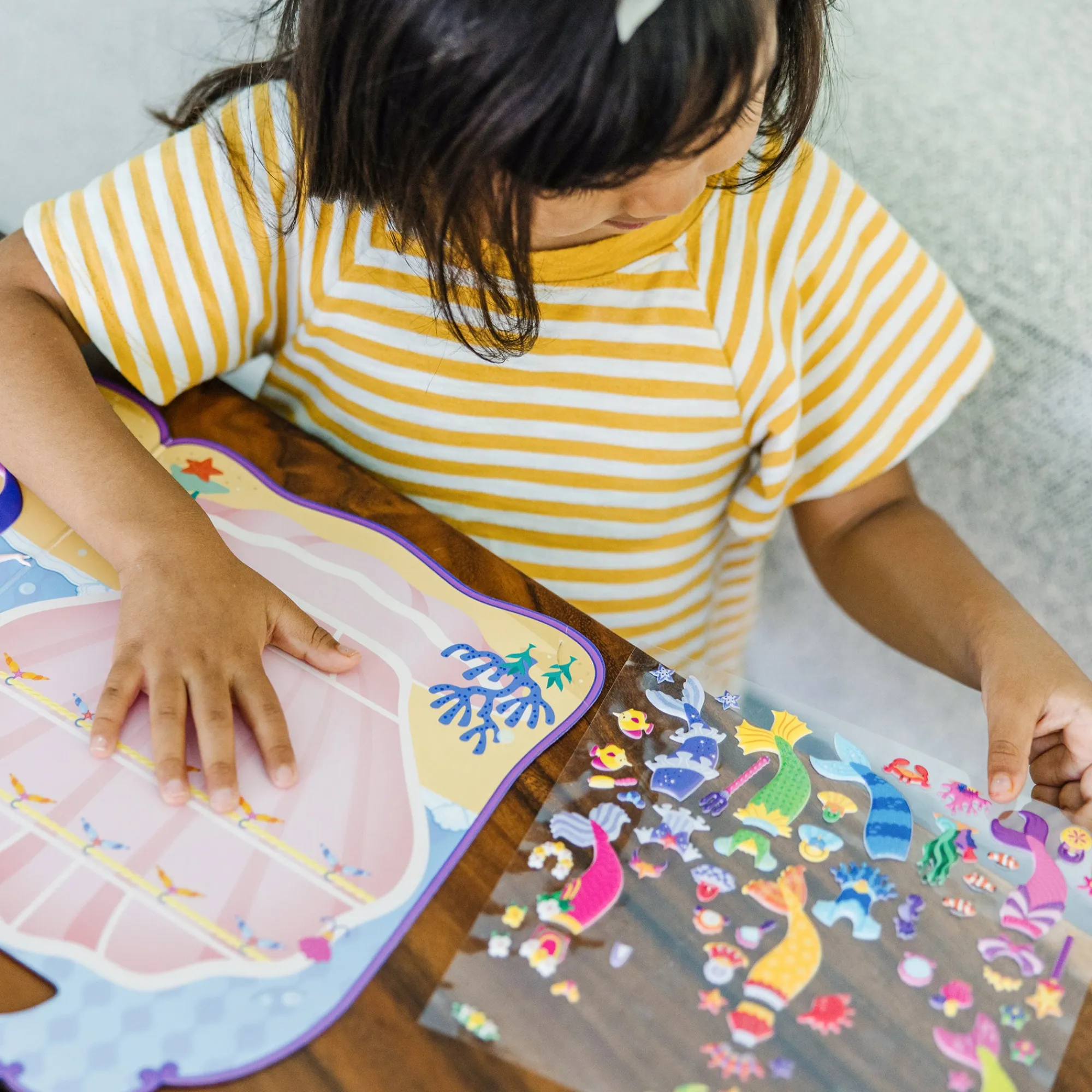 Puffy Sticker Play Set - Mermaid>Melissa & Doug Hot