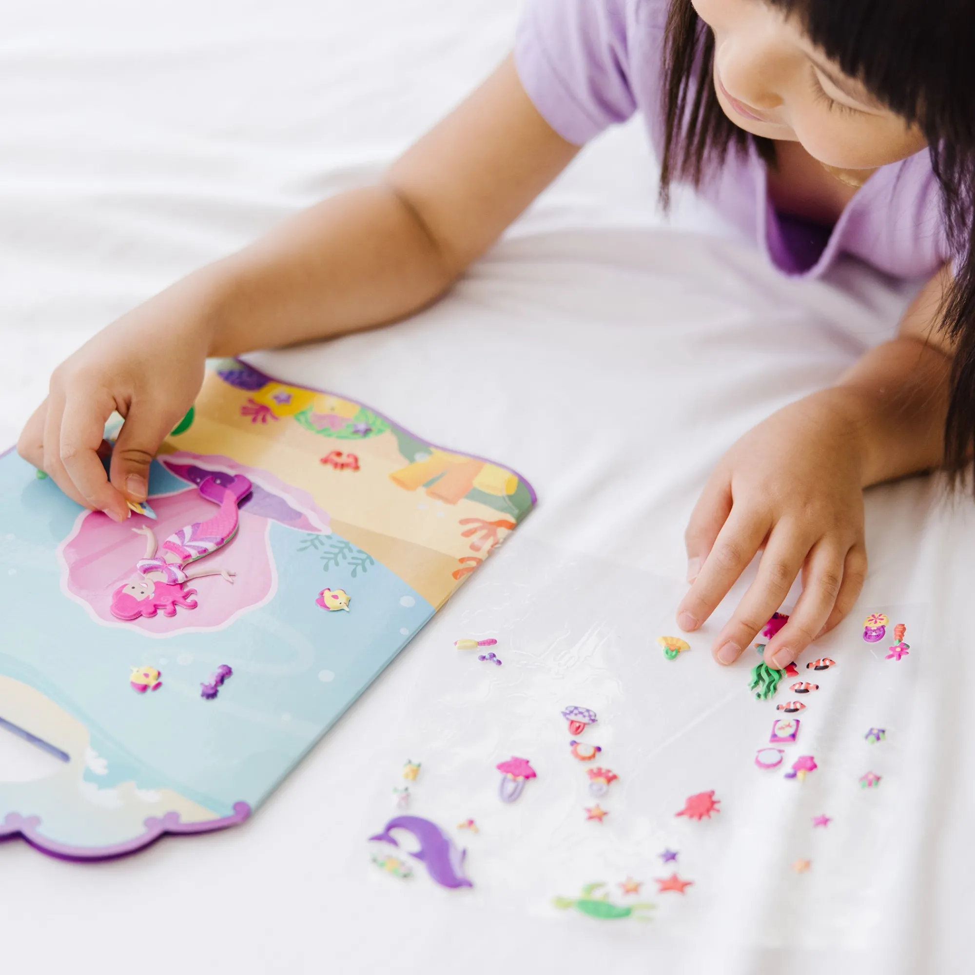 Puffy Sticker Play Set - Mermaid>Melissa & Doug Hot