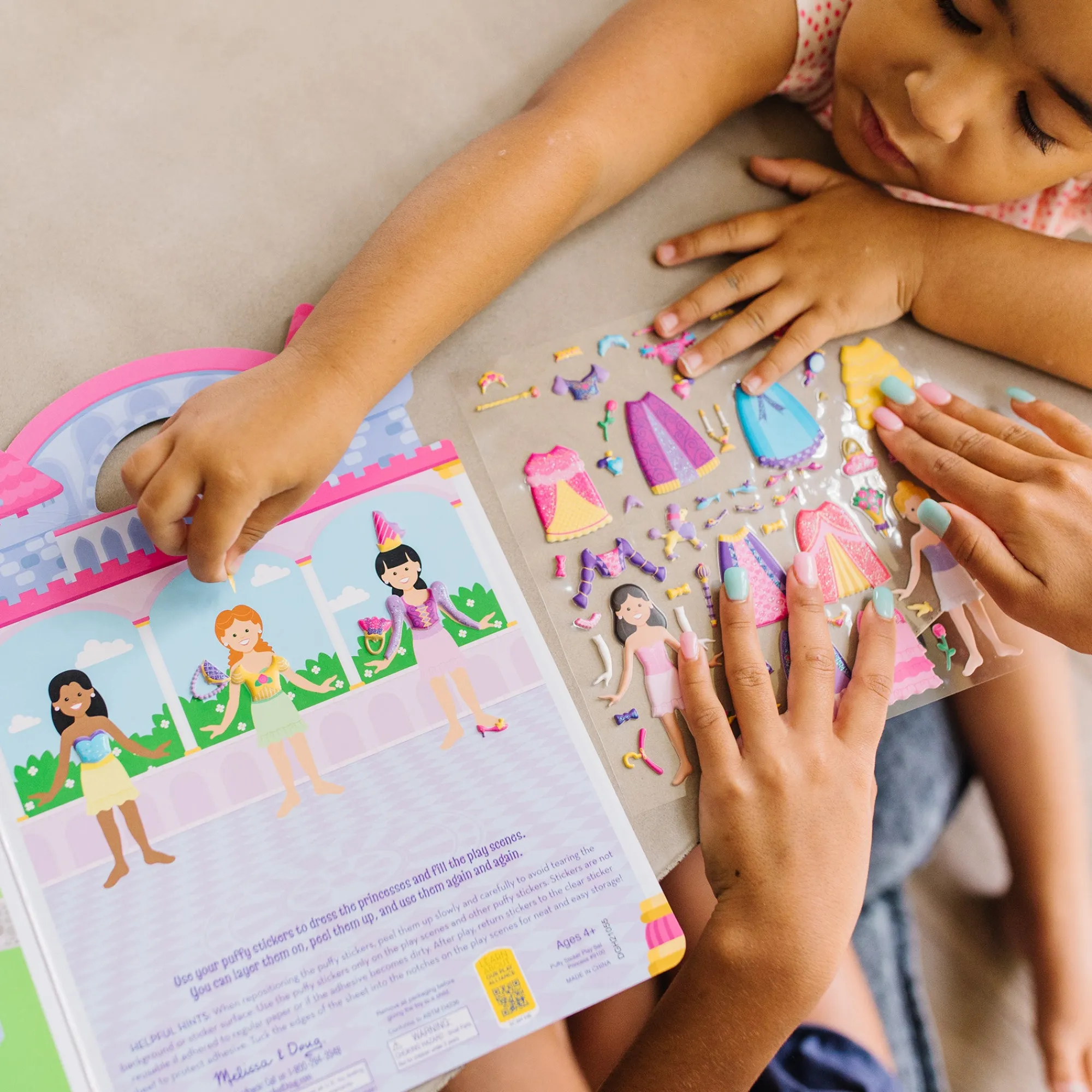 Puffy Sticker Play Set - Princess>Melissa & Doug Clearance