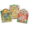 Puffy Sticker Play Set 3-Pack: On the Farm, Safari, Chipmunk House>Melissa & Doug Discount