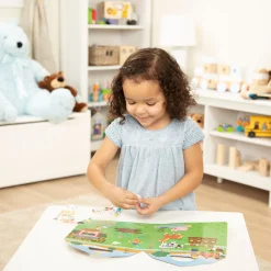 Puffy Sticker Play Set 3-Pack: On the Farm, Safari, Chipmunk House><noscript><img width=