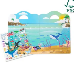 Puffy Sticker Play Set 3-Pack: Safari, Dinosaur, Ocean><noscript><img width=
