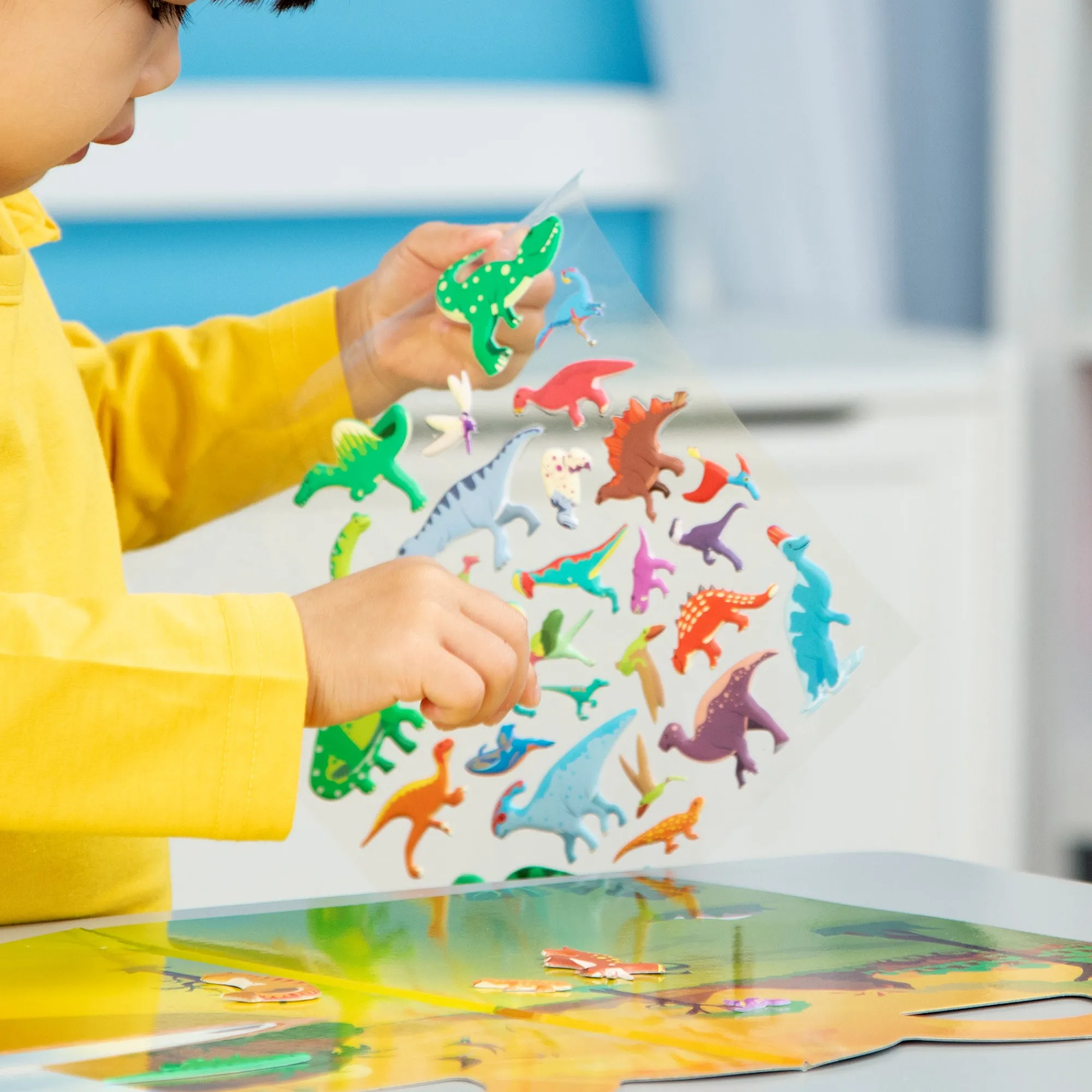 Puffy Sticker Play Set 3-Pack: Safari, Dinosaur, Ocean>Melissa & Doug Clearance
