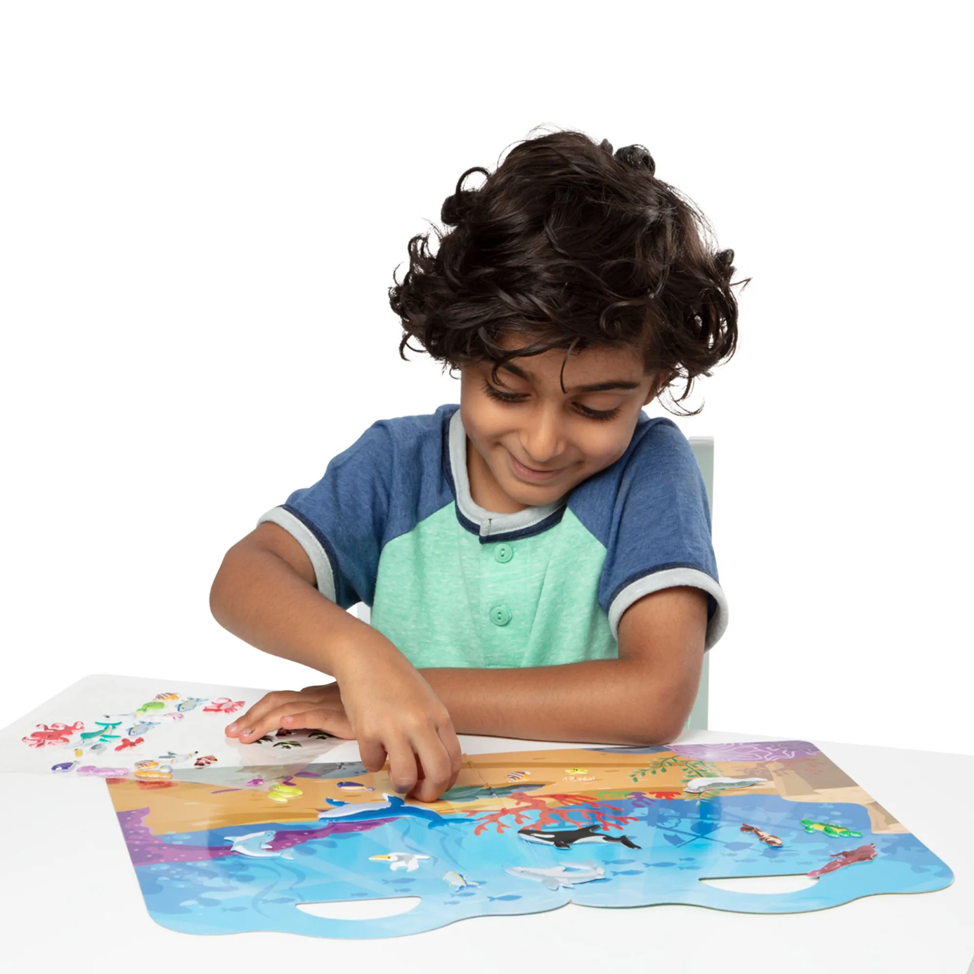 Puffy Sticker Play Set 3-Pack: Safari, Dinosaur, Ocean>Melissa & Doug Clearance