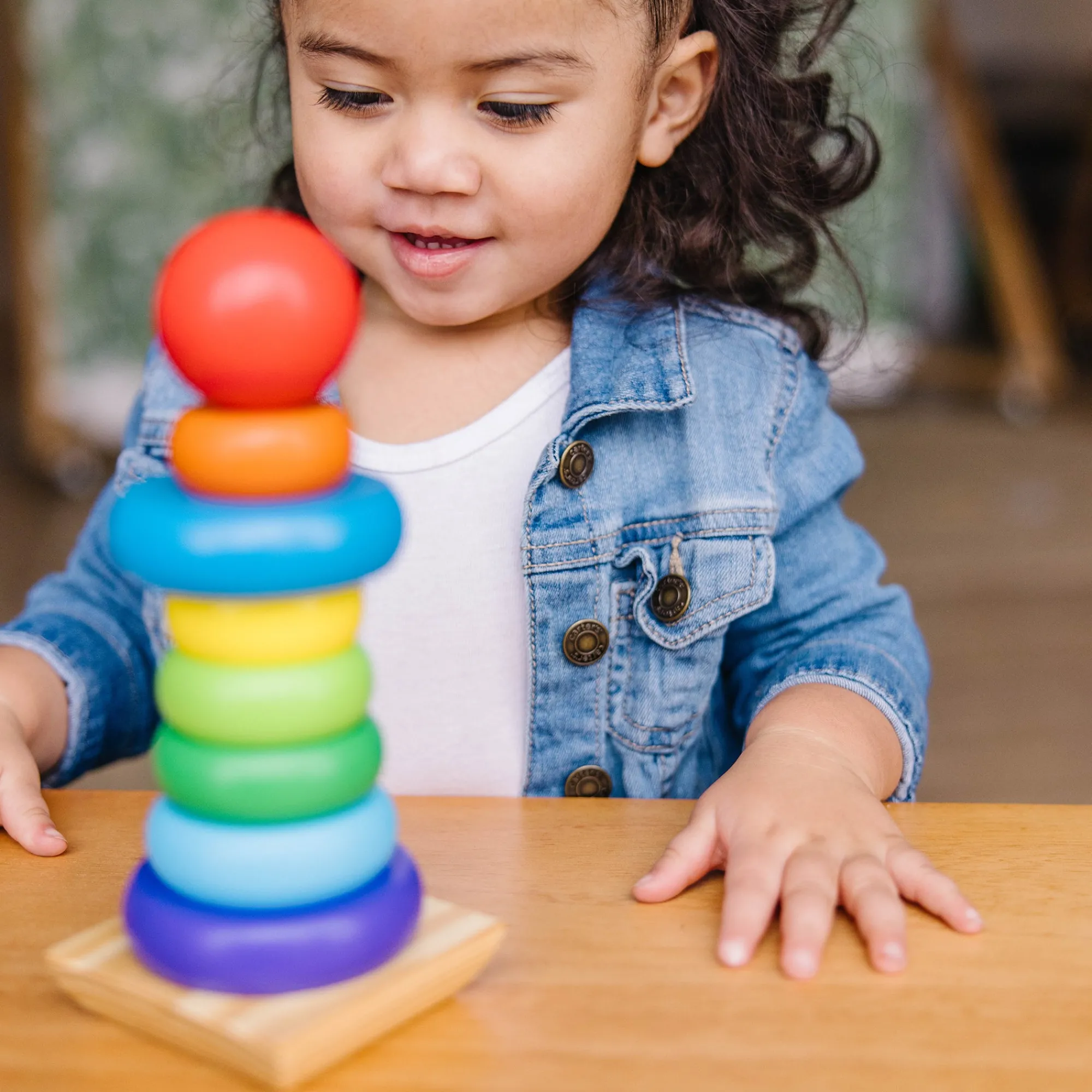 Rainbow Stacker>Melissa & Doug Sale