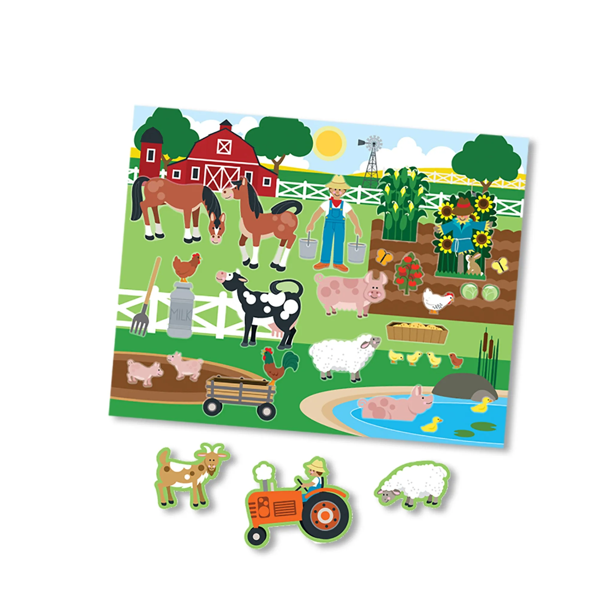 Reusable Sticker Pad - Habitats>Melissa & Doug