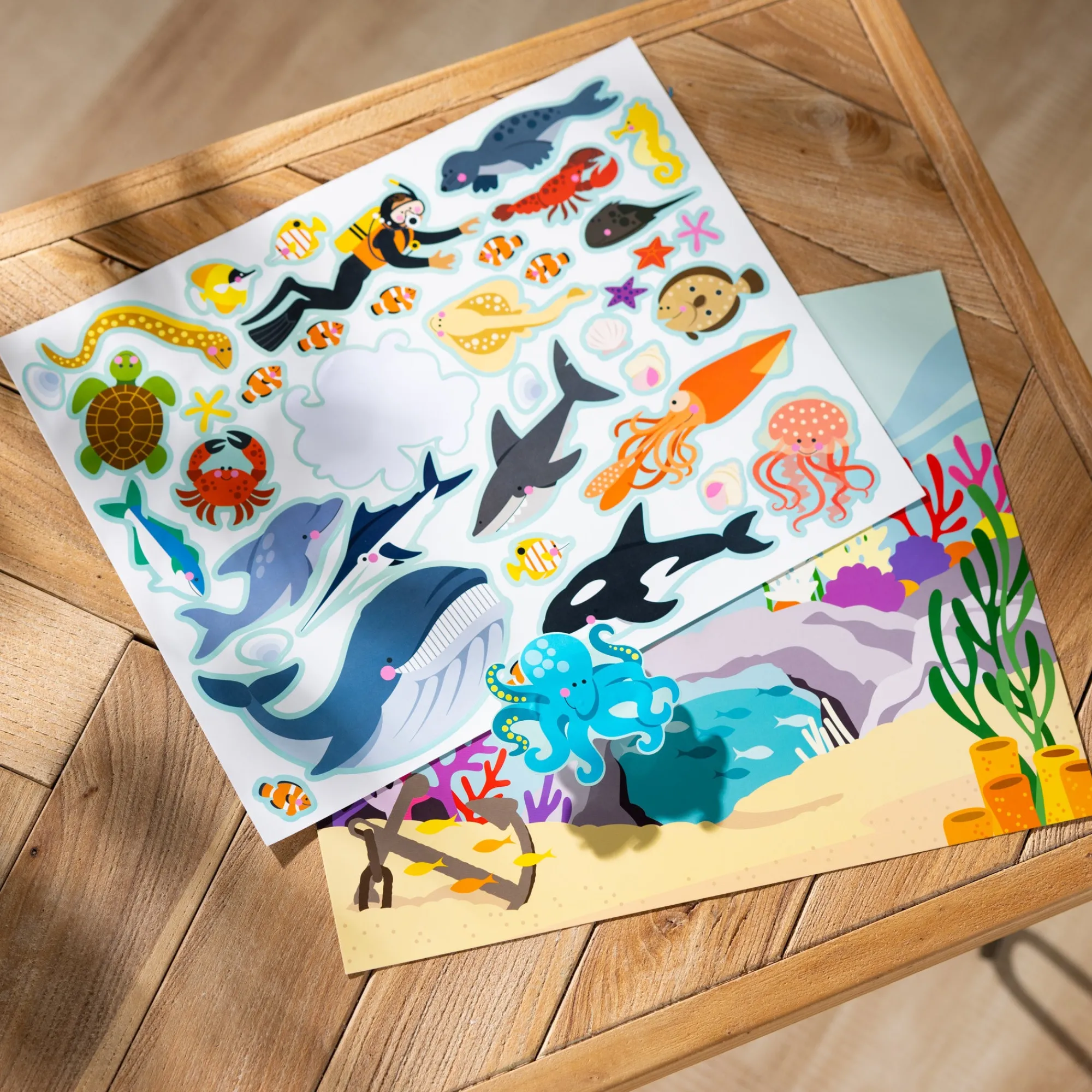 Reusable Sticker Pad - Habitats>Melissa & Doug