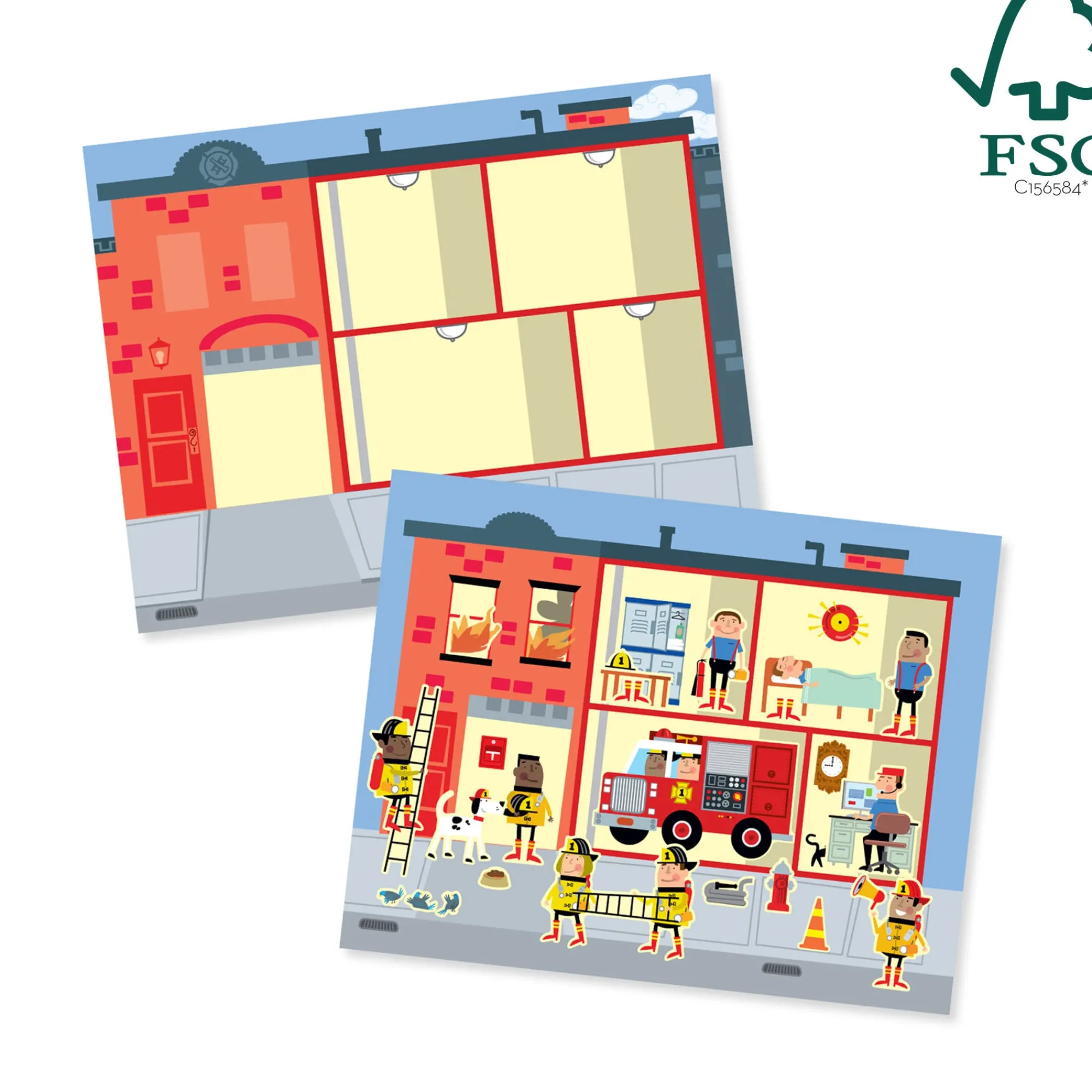 Reusable Sticker Pad - My Town>Melissa & Doug Best