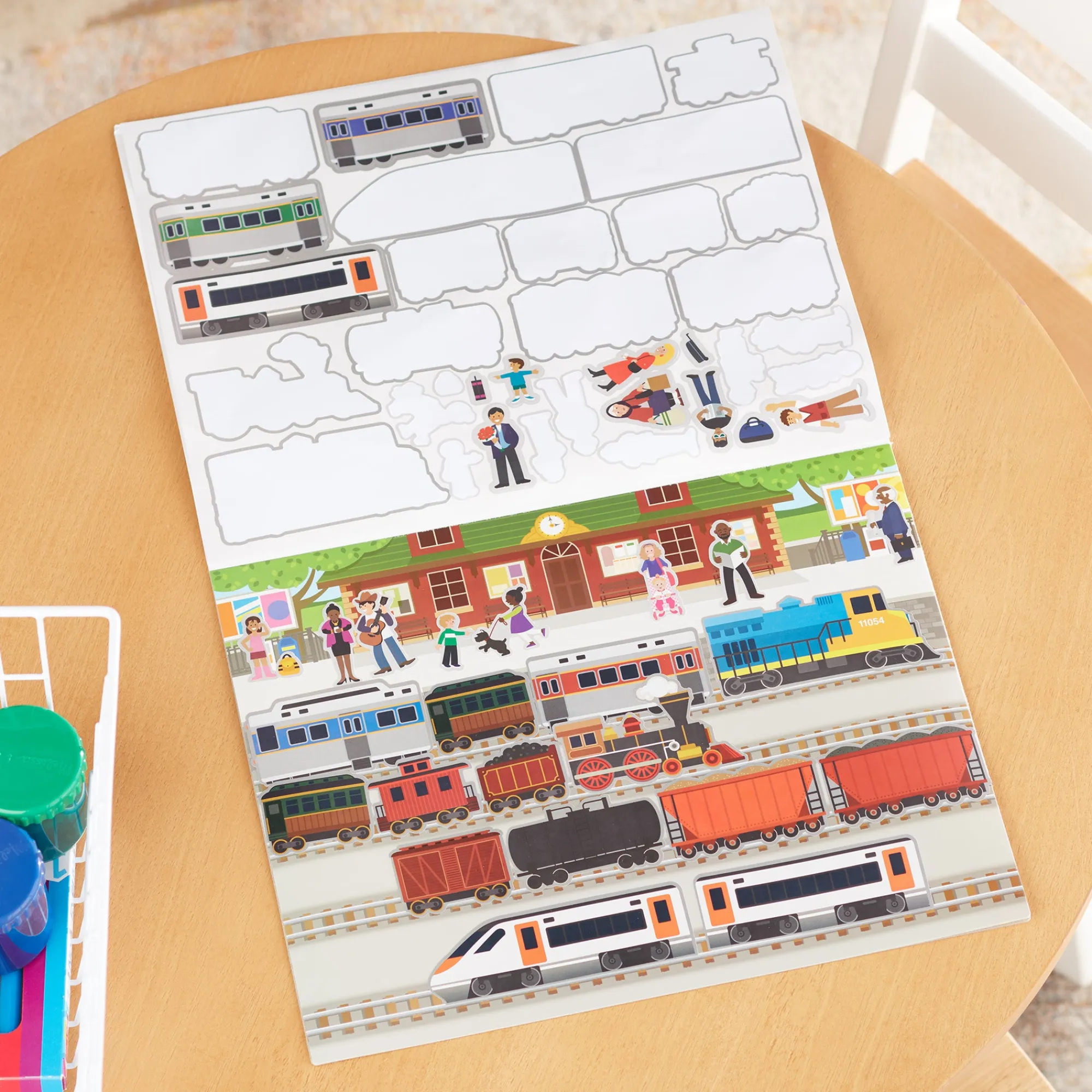 Reusable Sticker Pad - Vehicles>Melissa & Doug