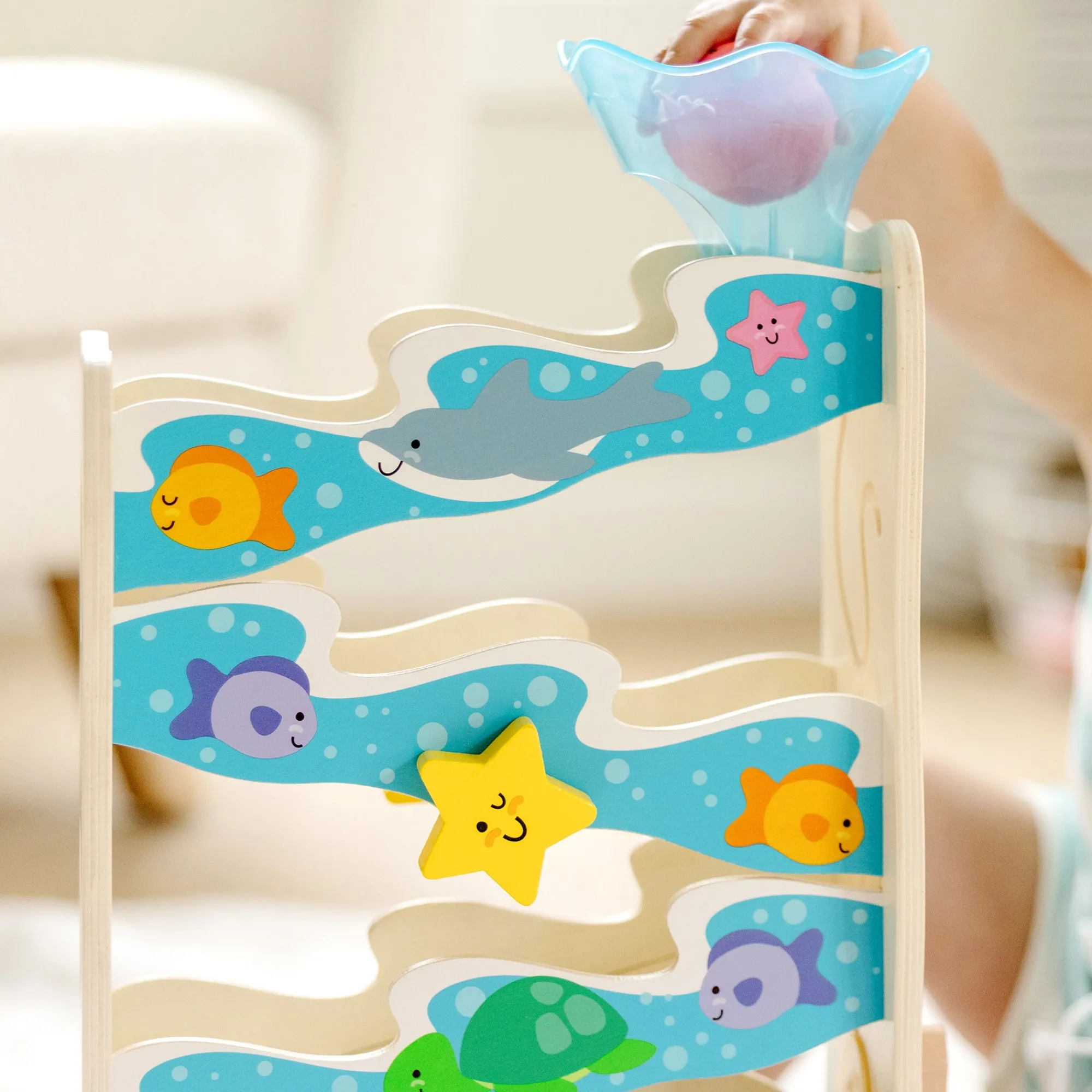 Rollables Wooden Ocean Slide>Melissa & Doug Sale