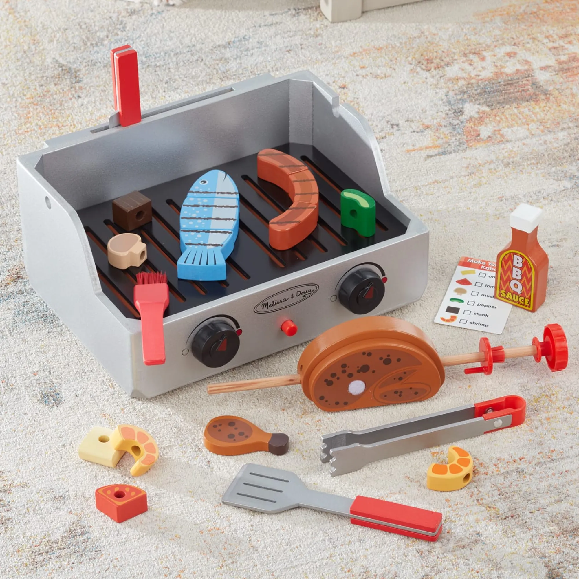 Rotisserie & Grill Barbecue Set>Melissa & Doug Outlet