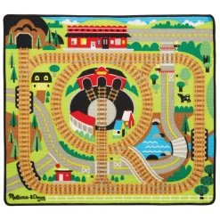Round the Rails Train Rug><noscript><img width=