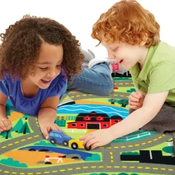 Round the Town Road Rug & Car Set><noscript><img width=