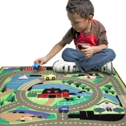 Round the Town Road Rug & Car Set><noscript><img width=
