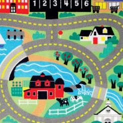 Round the Town Road Rug & Car Set><noscript><img width=