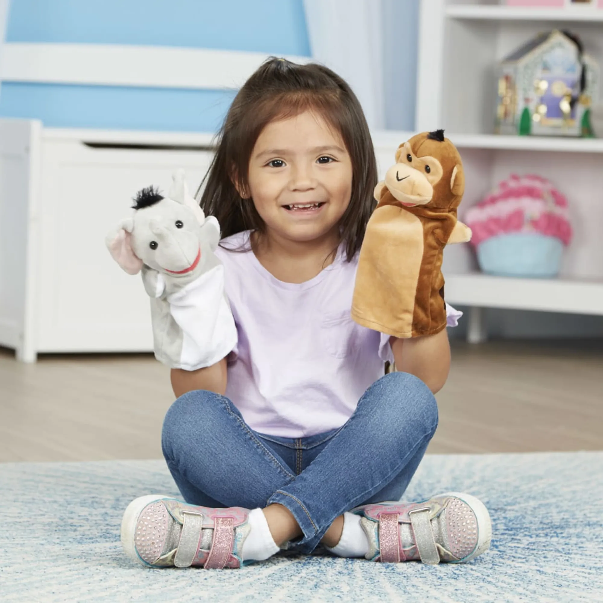 Safari Buddies Hand Puppets>Melissa & Doug Clearance