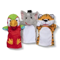Safari Buddies Hand Puppets><noscript><img width=