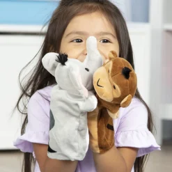 Safari Buddies Hand Puppets><noscript><img width=
