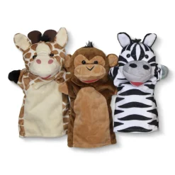 Safari Buddies Hand Puppets><noscript><img width=