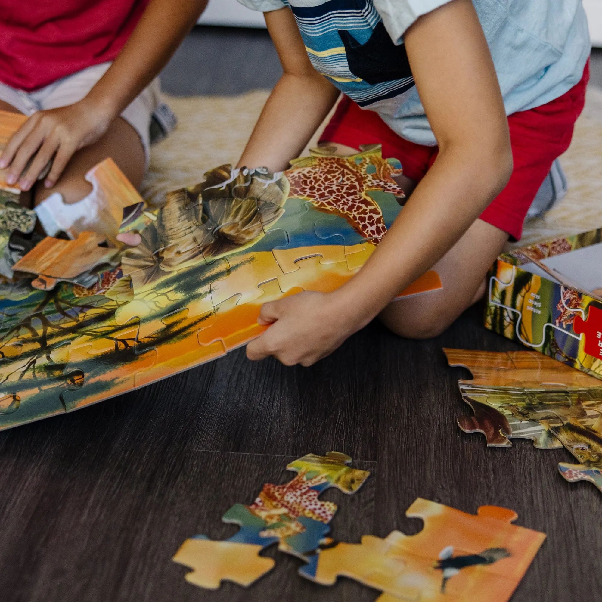 Safari Floor Puzzle - 100 Pieces>Melissa & Doug Sale