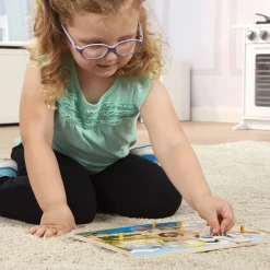 Safari Peg Puzzle - 7 Pieces>Melissa & Doug New