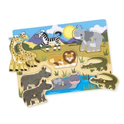 Safari Peg Puzzle - 7 Pieces><noscript><img width=