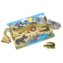 Safari Peg Puzzle - 7 Pieces><noscript><img width=