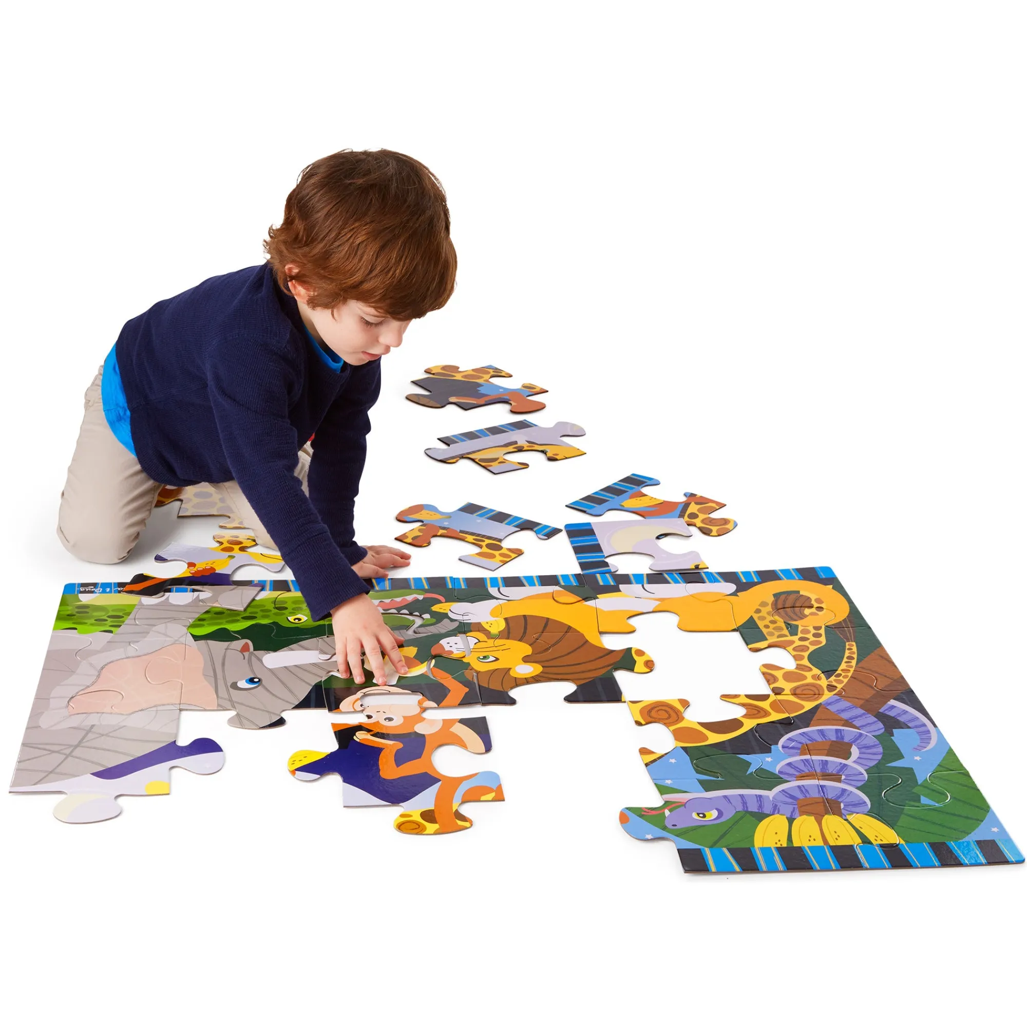 Safari Social Floor Puzzle - 24 Pieces>Melissa & Doug Clearance