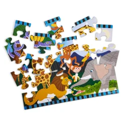 Safari Social Floor Puzzle - 24 Pieces><noscript><img width=