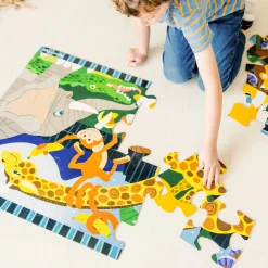 Safari Social Floor Puzzle - 24 Pieces><noscript><img width=