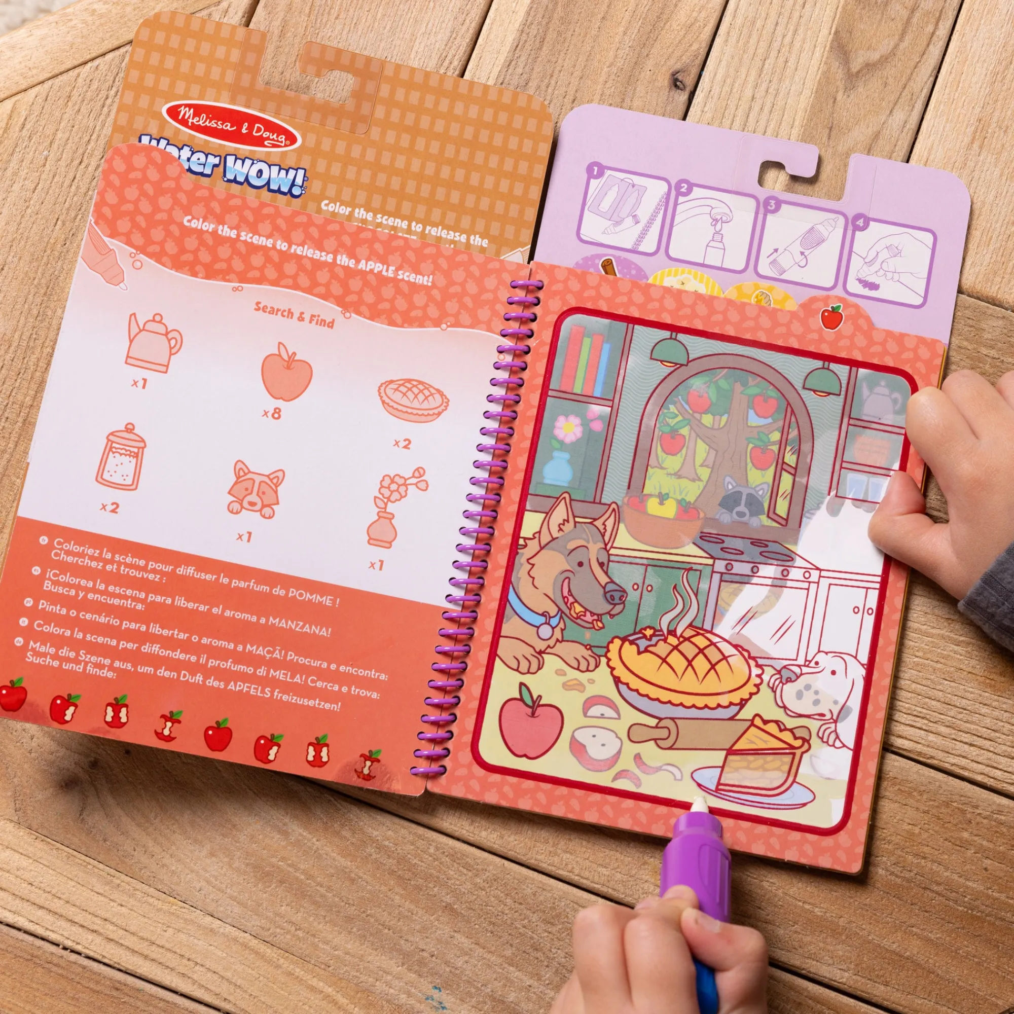Scented Water WOW! Water-Reveal Pad - Treats>Melissa & Doug