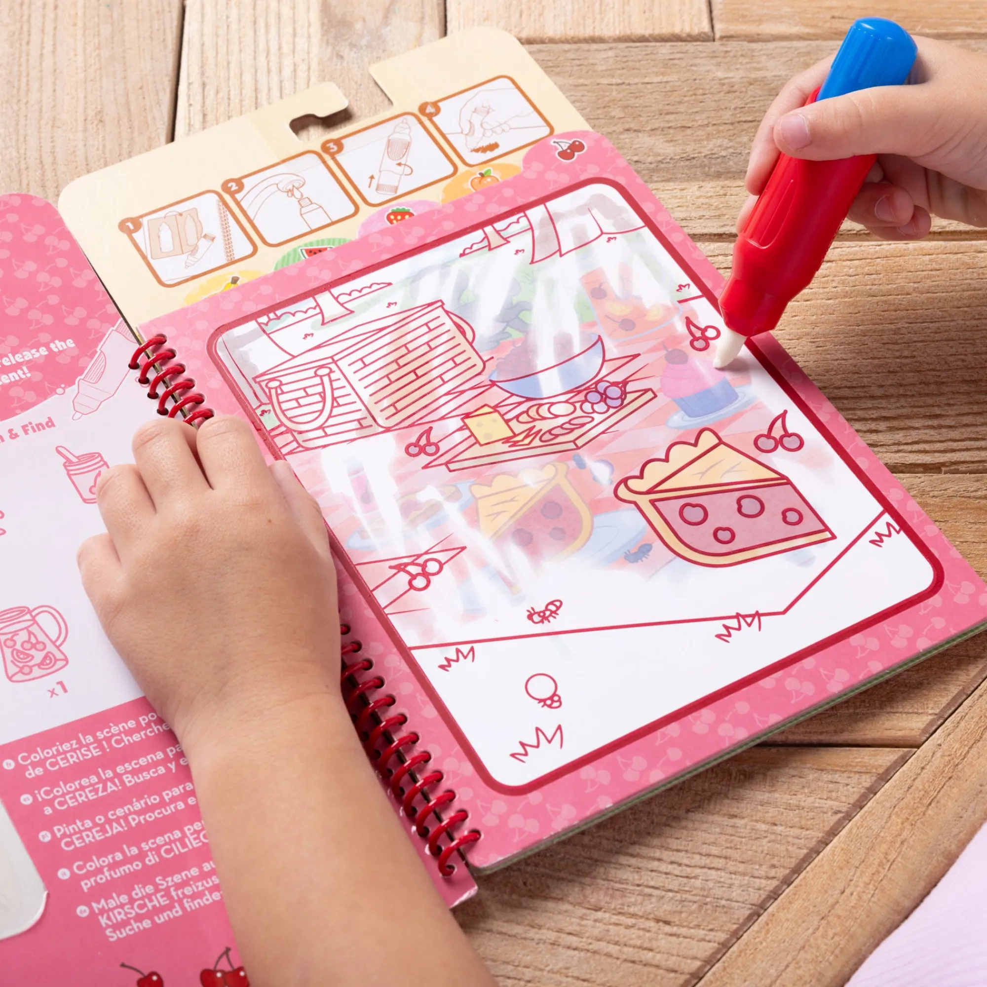 Scented Water WOW! Water-Reveal Pad - Fruit>Melissa & Doug Best