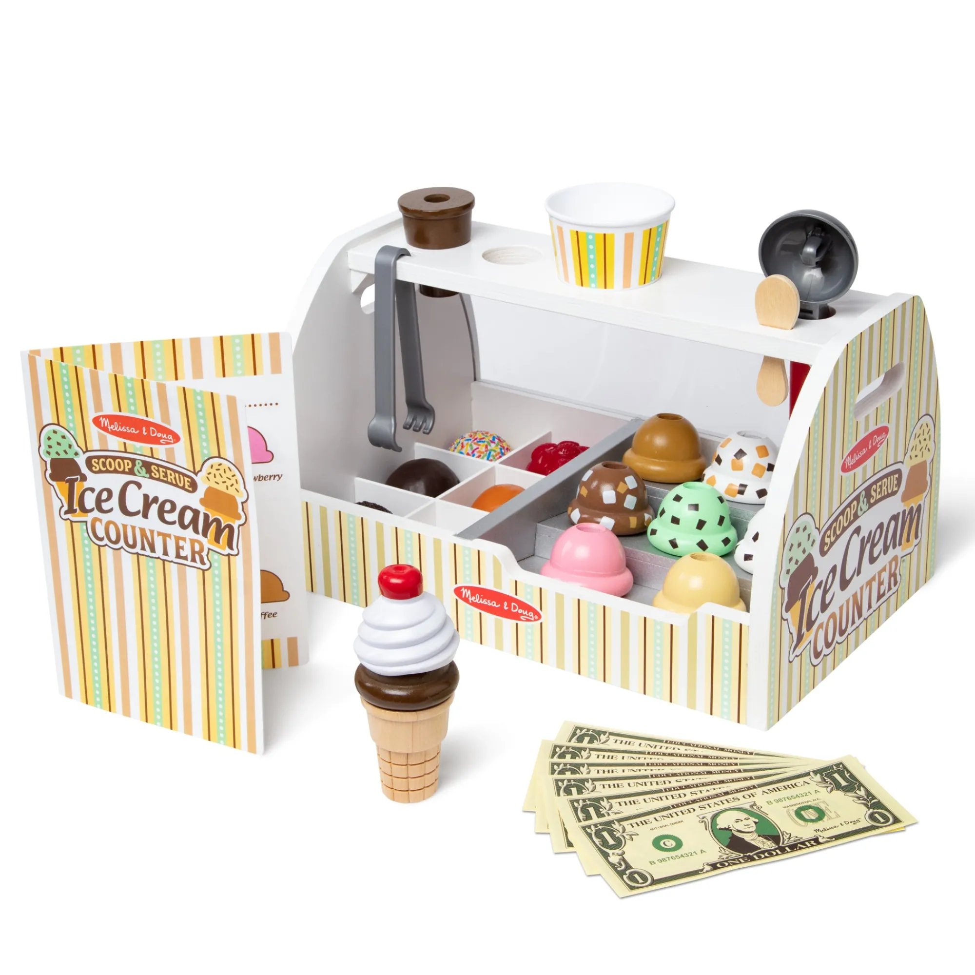 Scoop & Serve Ice Cream Counter>Melissa & Doug Clearance