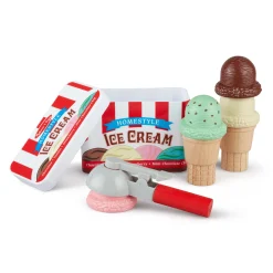 Scoop & Stack Ice Cream Cone Magnetic Play Set><noscript><img width=