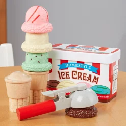 Scoop & Stack Ice Cream Cone Magnetic Play Set><noscript><img width=