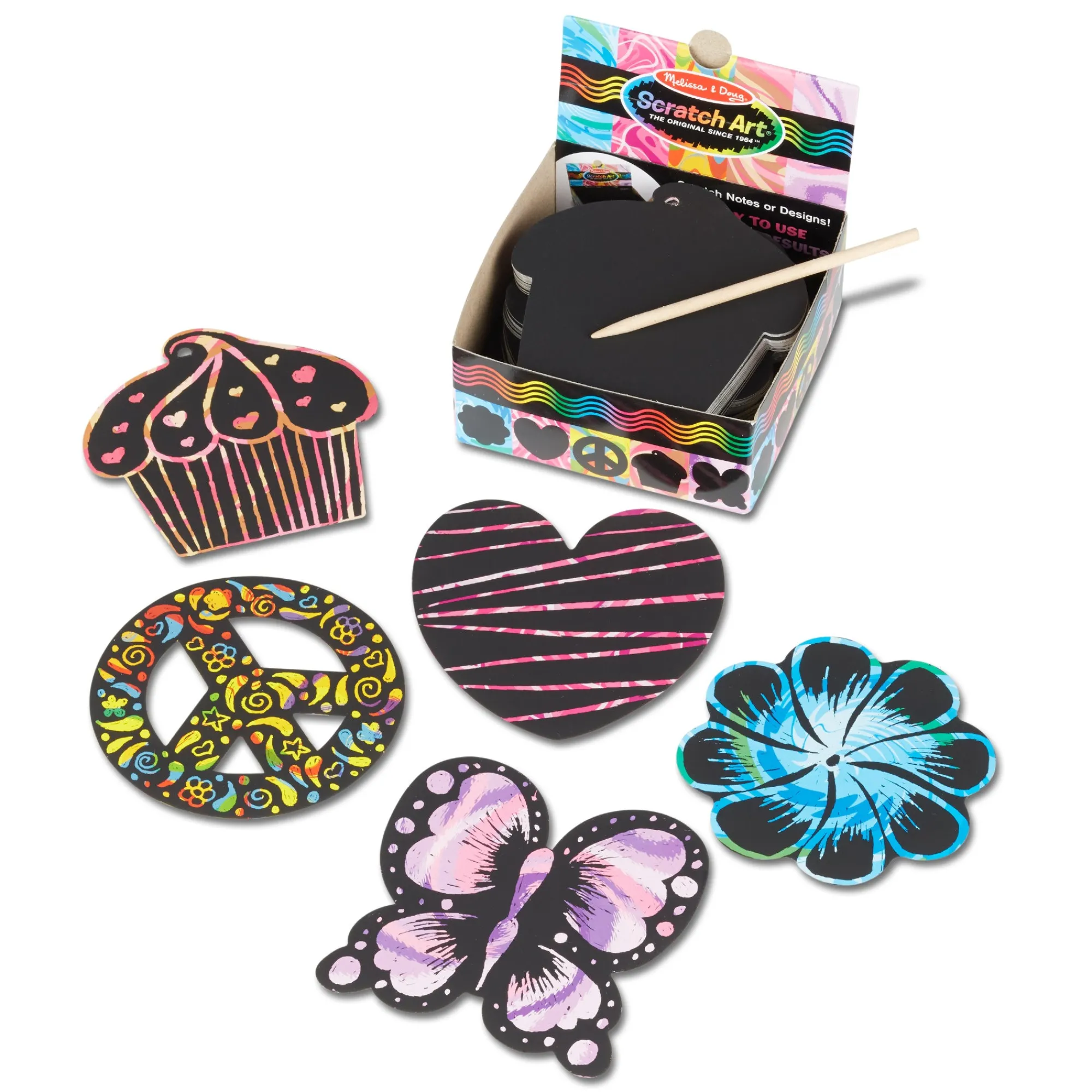 Scratch Art® Box of Friendship Notes>Melissa & Doug Online