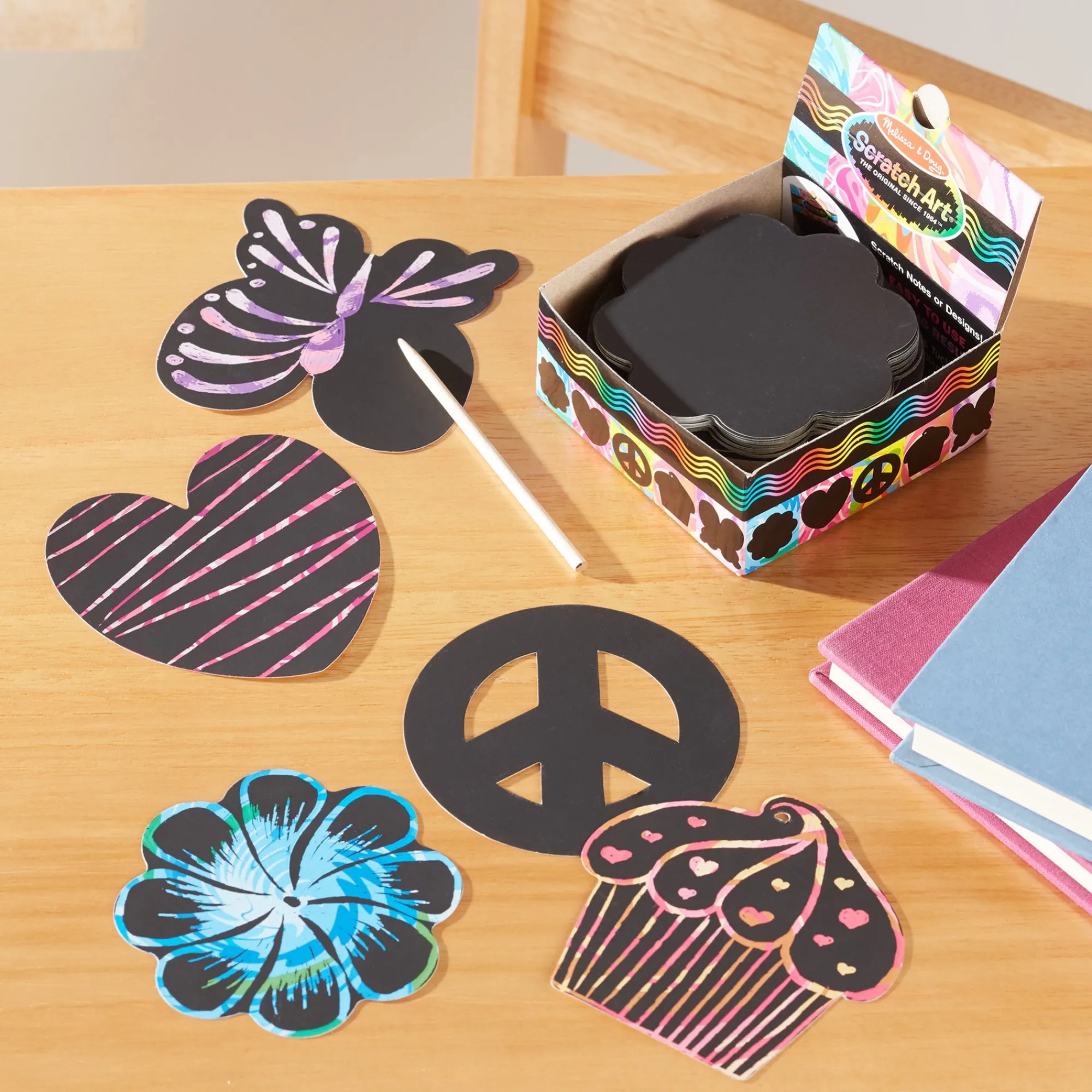 Scratch Art® Box of Friendship Notes>Melissa & Doug Online