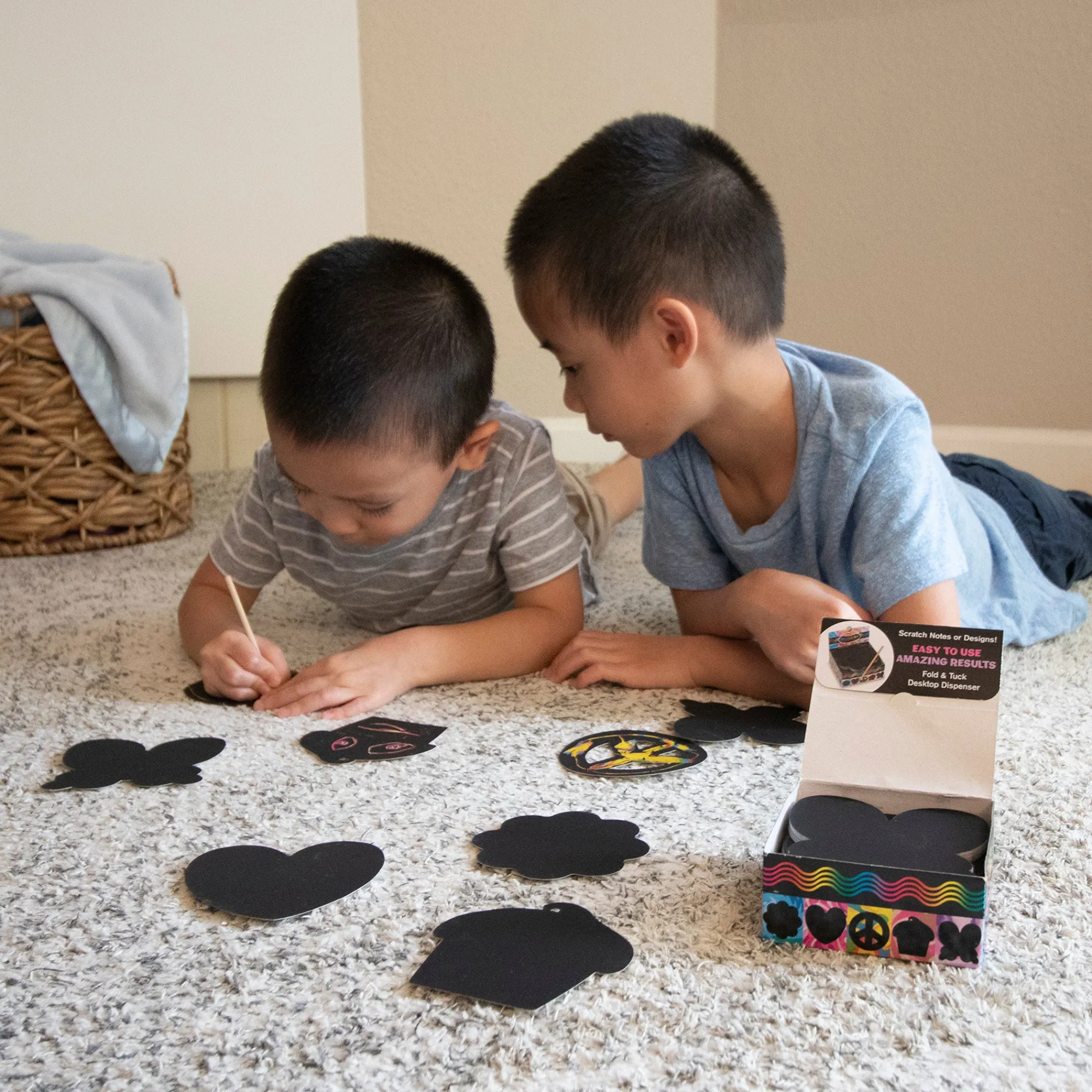 Scratch Art® Box of Friendship Notes>Melissa & Doug Online