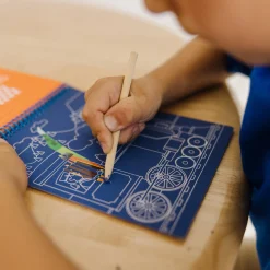 Scratch Art Pad Bundle - Vehicles Color-Reveal and Safari & Animal Hidden Pictures><noscript><img width=