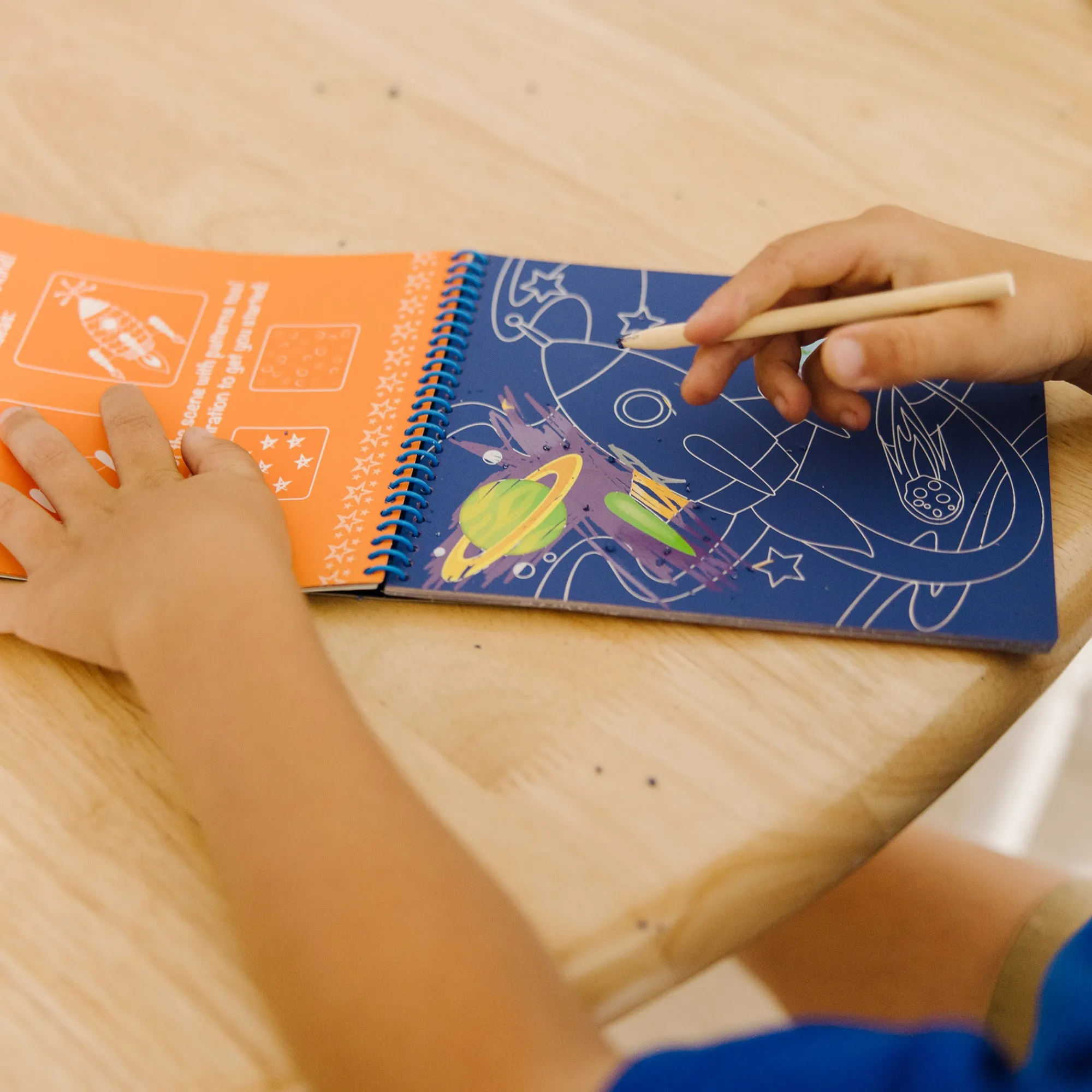 Scratch Art Pad Bundle - Vehicles Color-Reveal and Safari & Animal Hidden Pictures>Melissa & Doug Hot