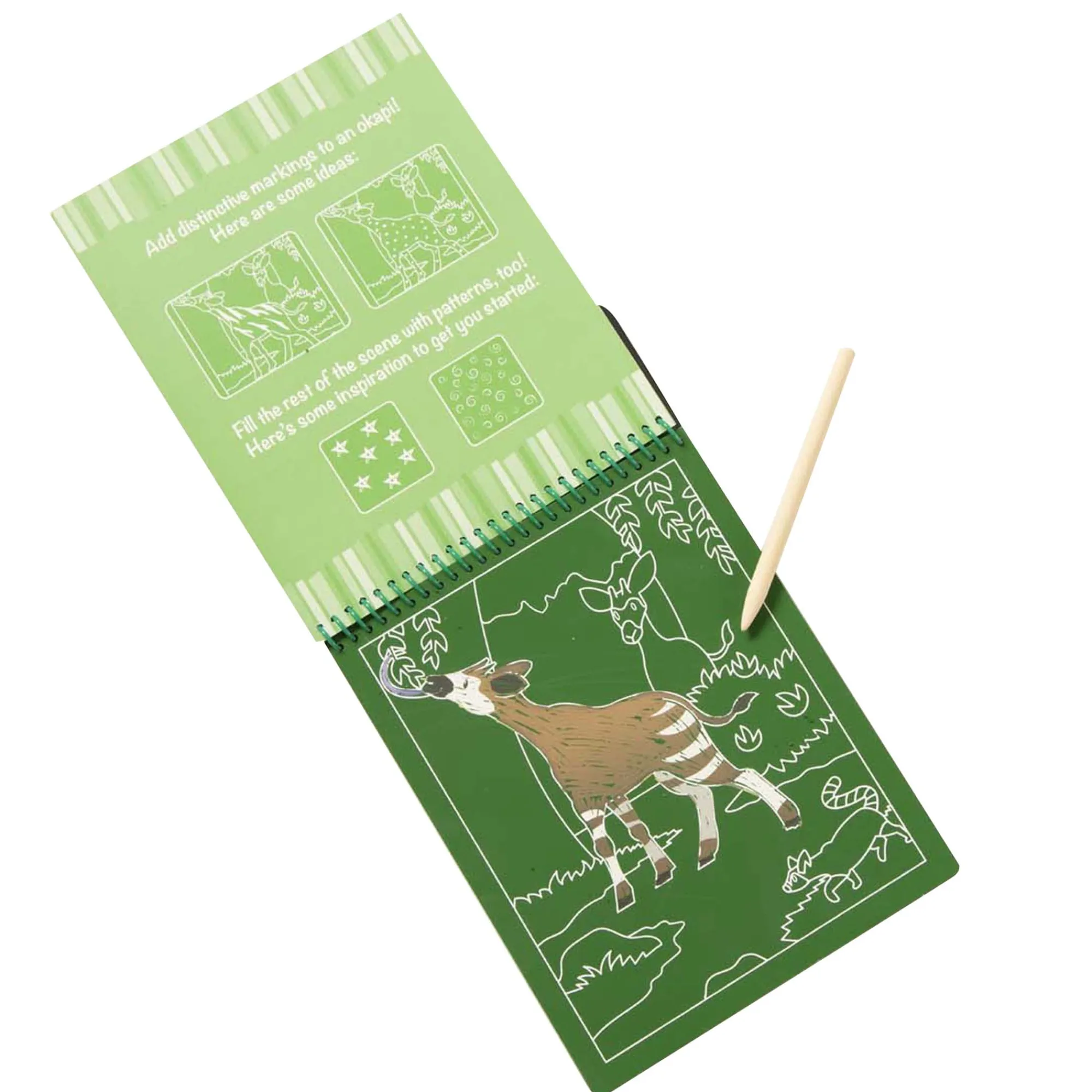 Scratch Art Pad Bundle - Vehicles Color-Reveal and Safari & Animal Hidden Pictures>Melissa & Doug Hot
