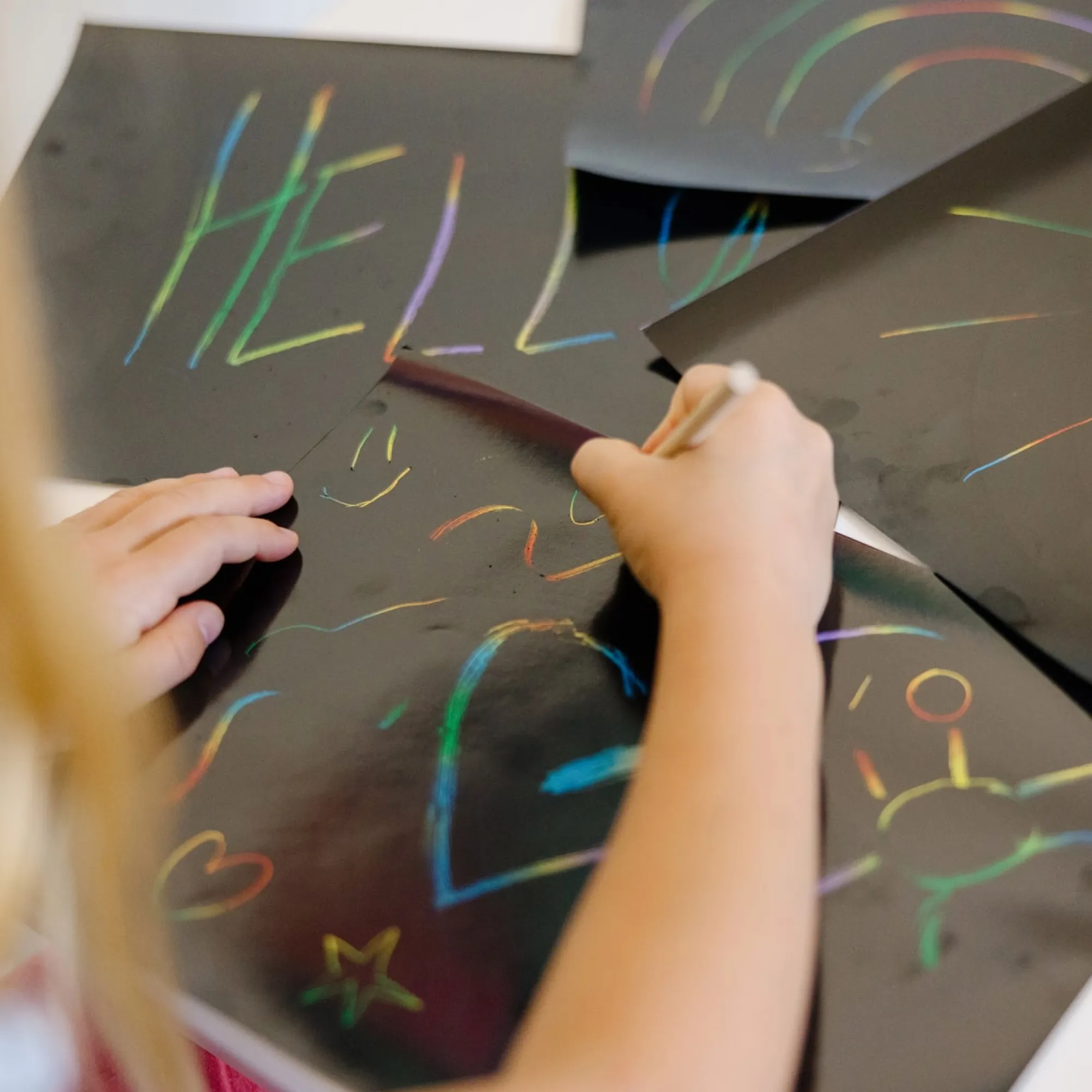 Scratch Art Paper Multicolor (50 sheets)>Melissa & Doug New