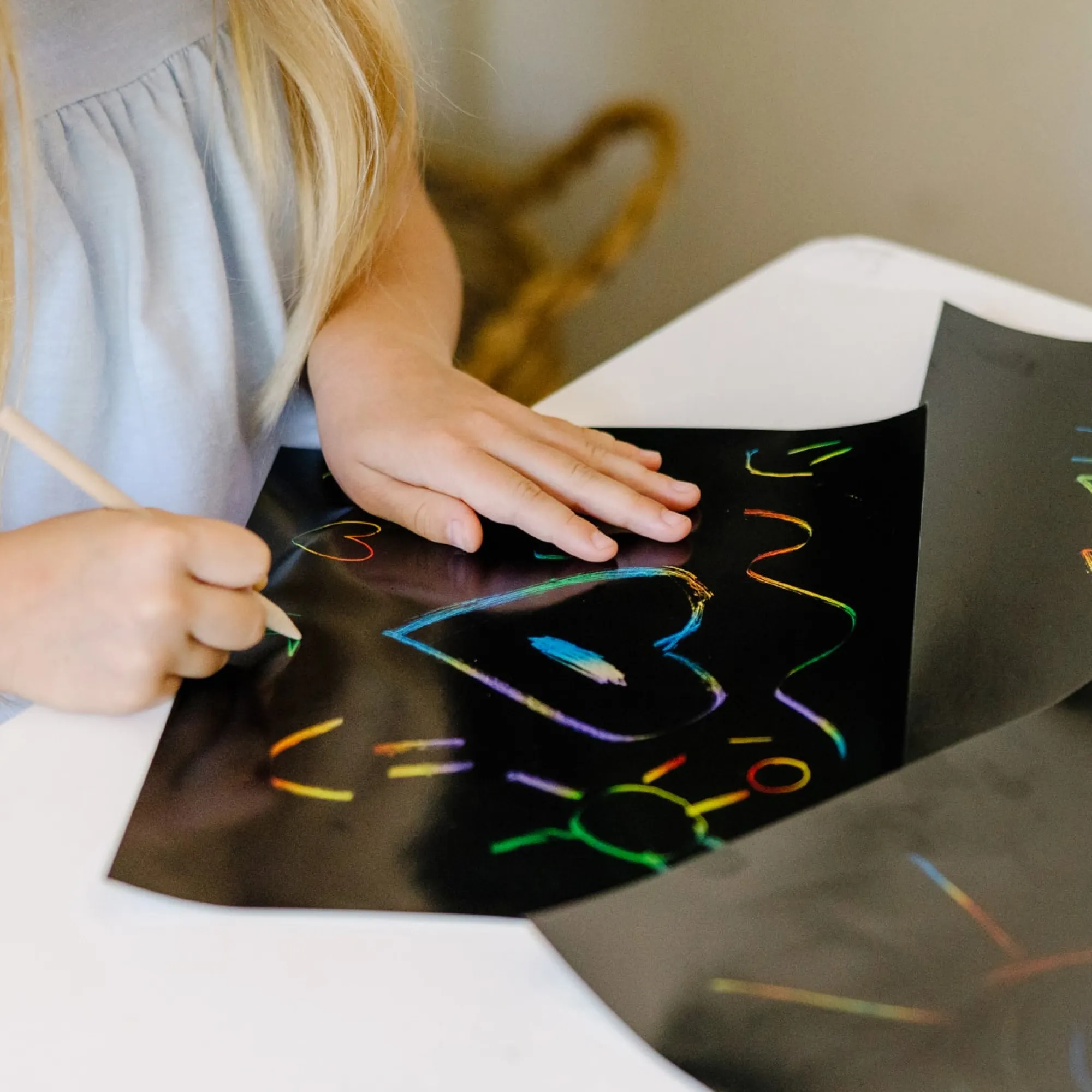 Scratch Art Paper Multicolor (50 sheets)>Melissa & Doug New