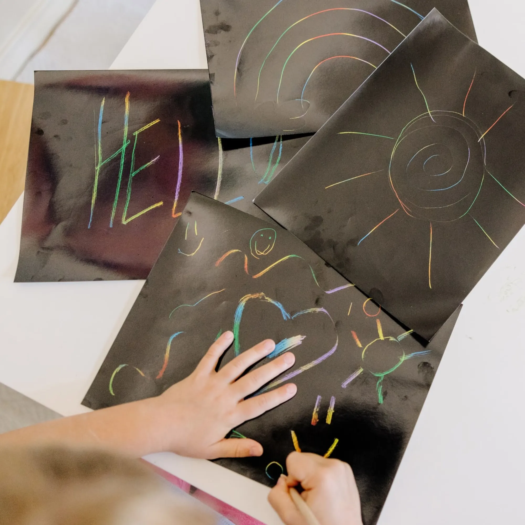 Scratch Art Paper Multicolor (50 sheets)>Melissa & Doug New