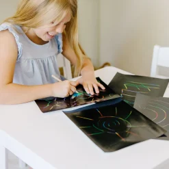 Scratch Art Paper Multicolor (50 sheets)><noscript><img width=