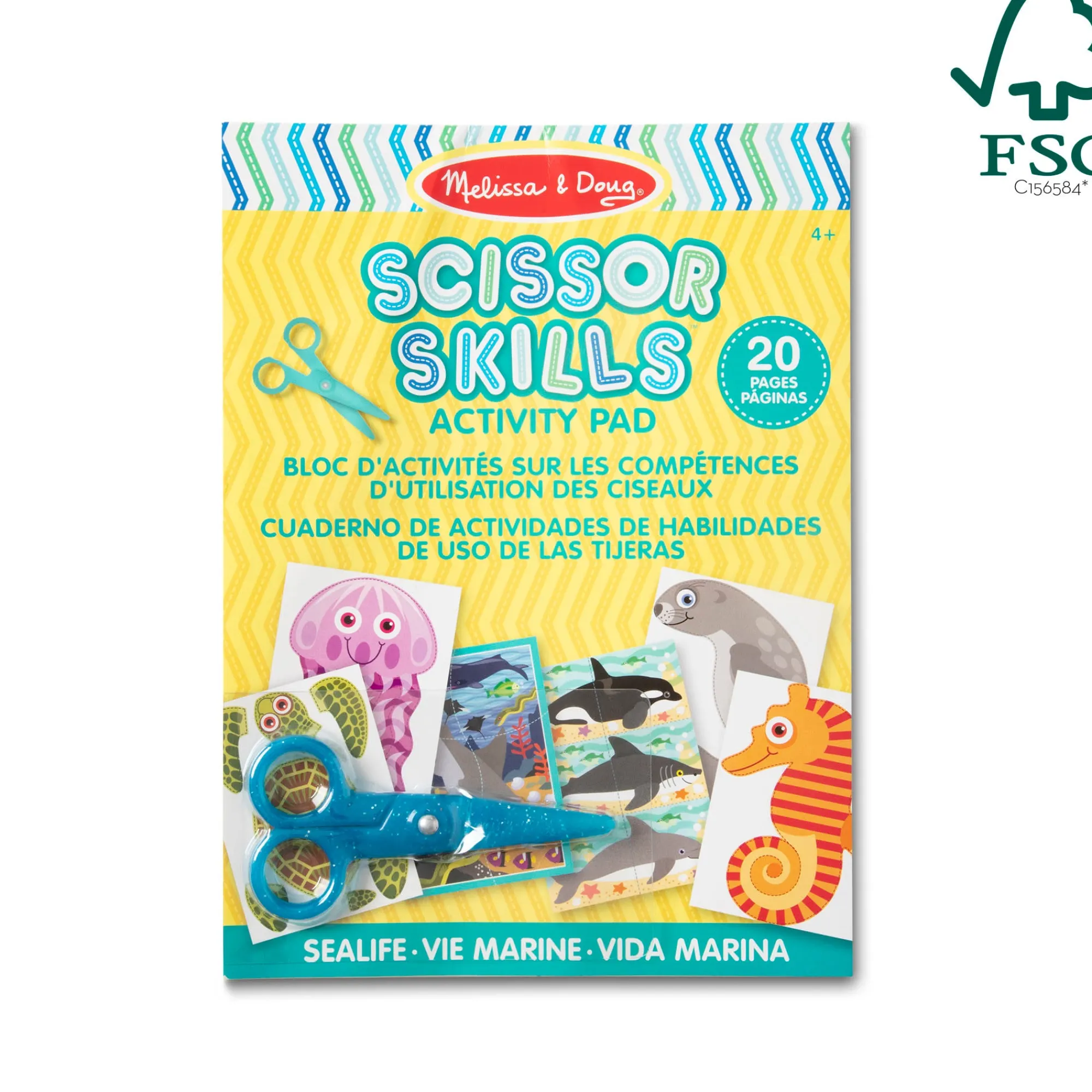 Sea Life Scissor Skills Activity Pad>Melissa & Doug Discount