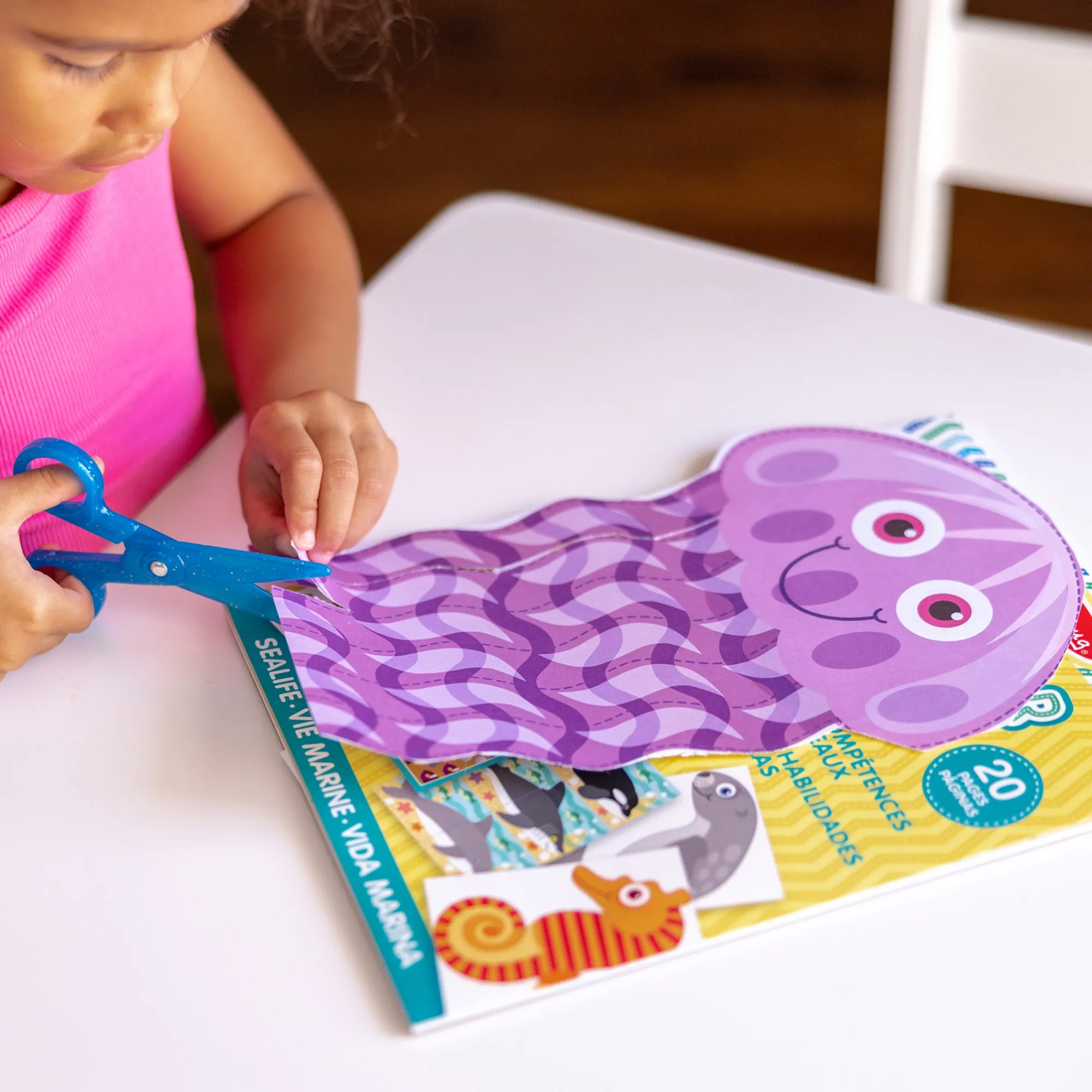 Sea Life Scissor Skills Activity Pad>Melissa & Doug Discount