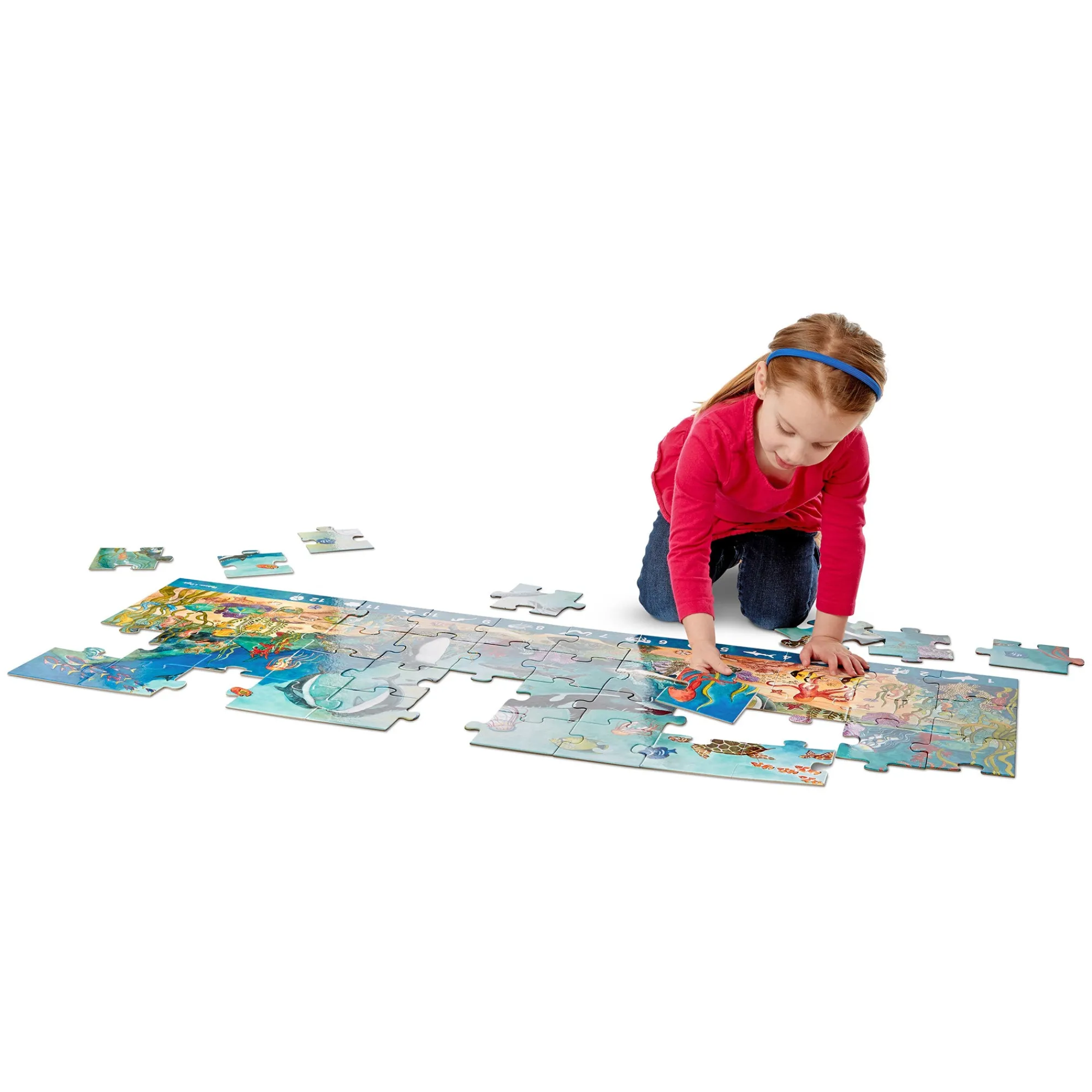 Search & Find Beneath the Waves Floor Puzzle - 48 Pieces>Melissa & Doug Discount